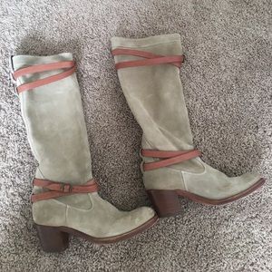 Frye heeled boot